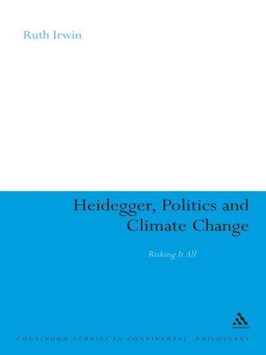 cover image of Heidegger, Politics and Climate Change
